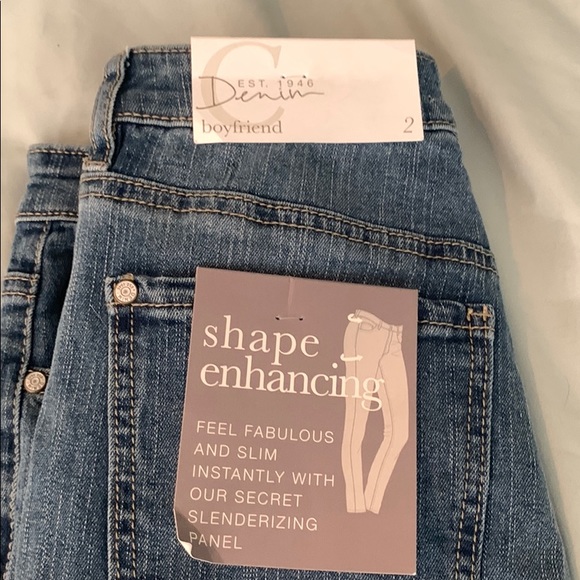 Denin jeans shape enhancing boyfriend fit size 2 - Picture 2 of 4